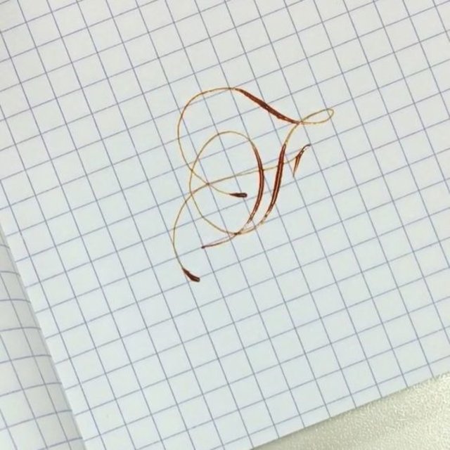 geübtes "F"