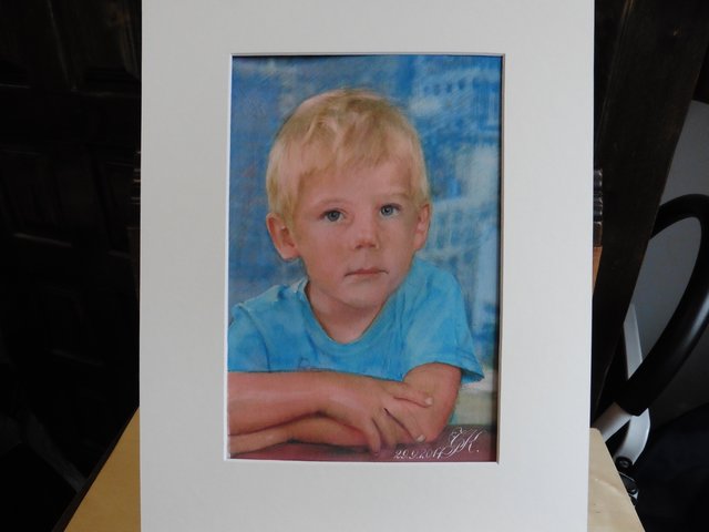 Paul, Aquarell 2017, Gunter Kaufmann