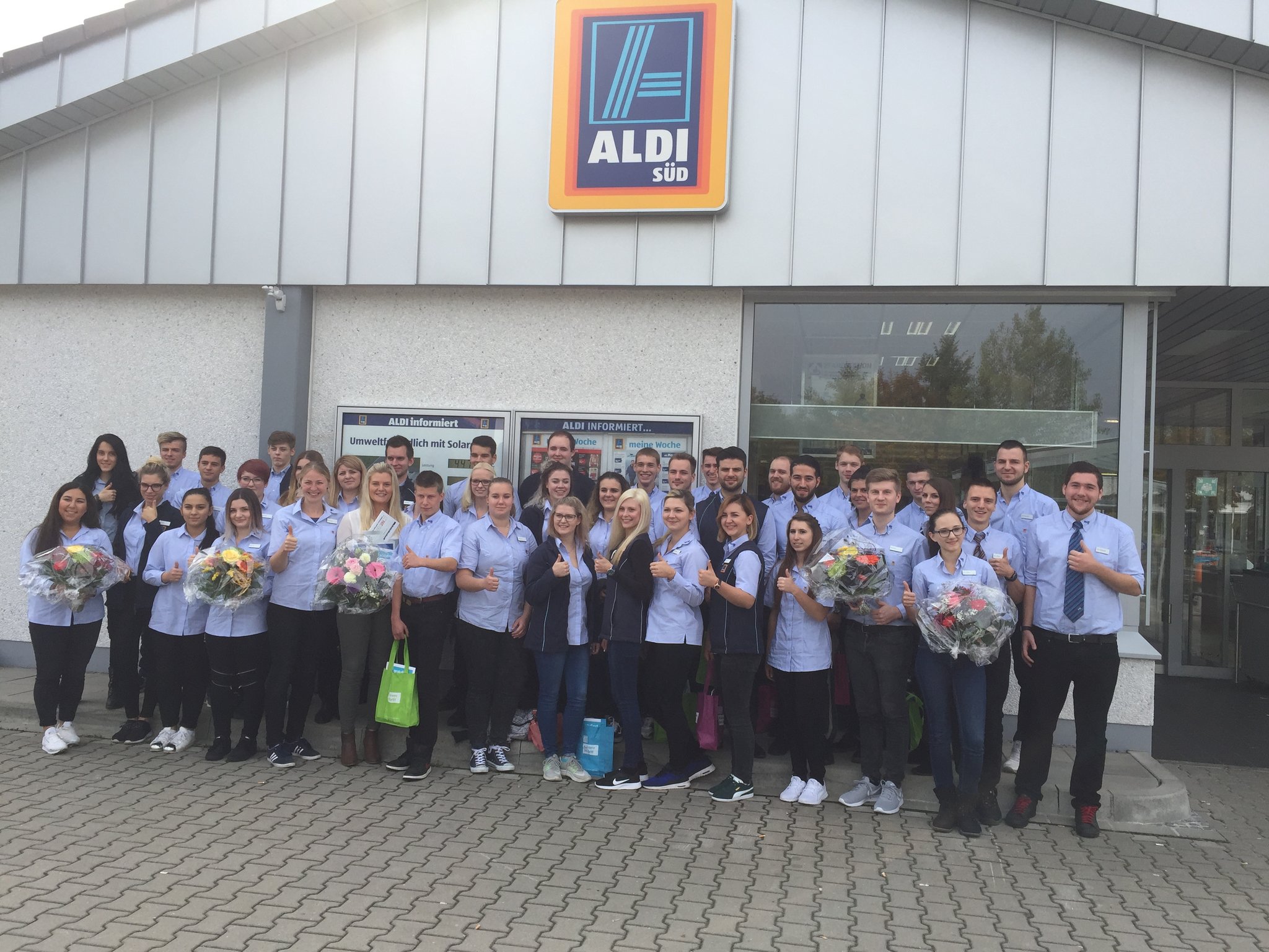 ALDI Roth Fünf Auszubildende gehören zu den Besten in der Region