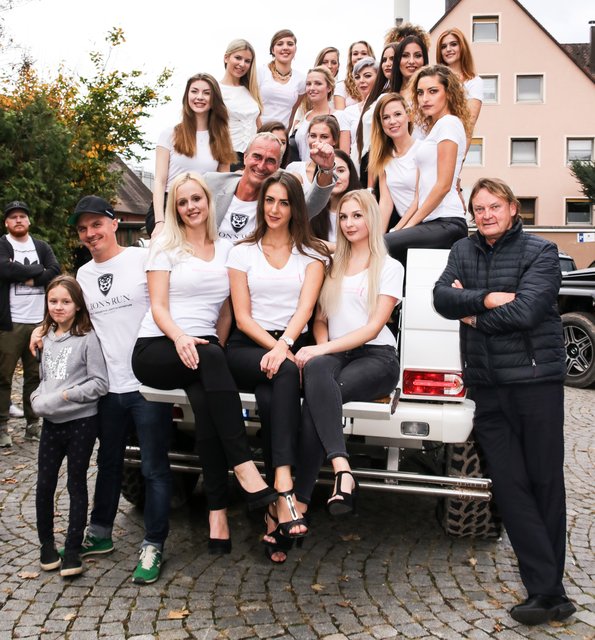 Casting für die Miss Franken Classic 2018.