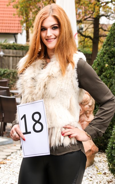 Casting für die Miss Franken Classic 2018.