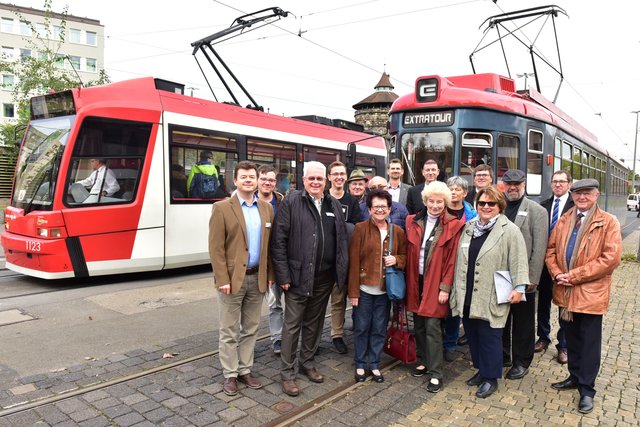 Kürzlich haben sich interessierte Fahrgäste mit den Beiräten über deren Tätigkeit sowie über den Nürnberger Nahverkehr im Allgemeinen ausgetauscht. | Foto: Claus Felix