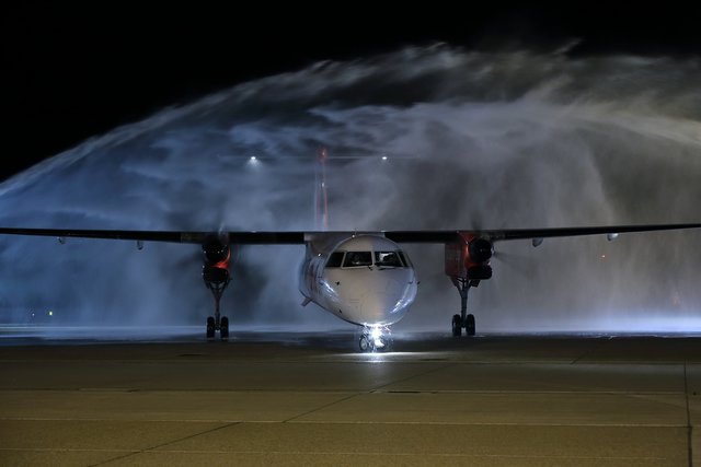 Nürnberg verabschiedet die airberlin. | Foto: Airport Nürnberg