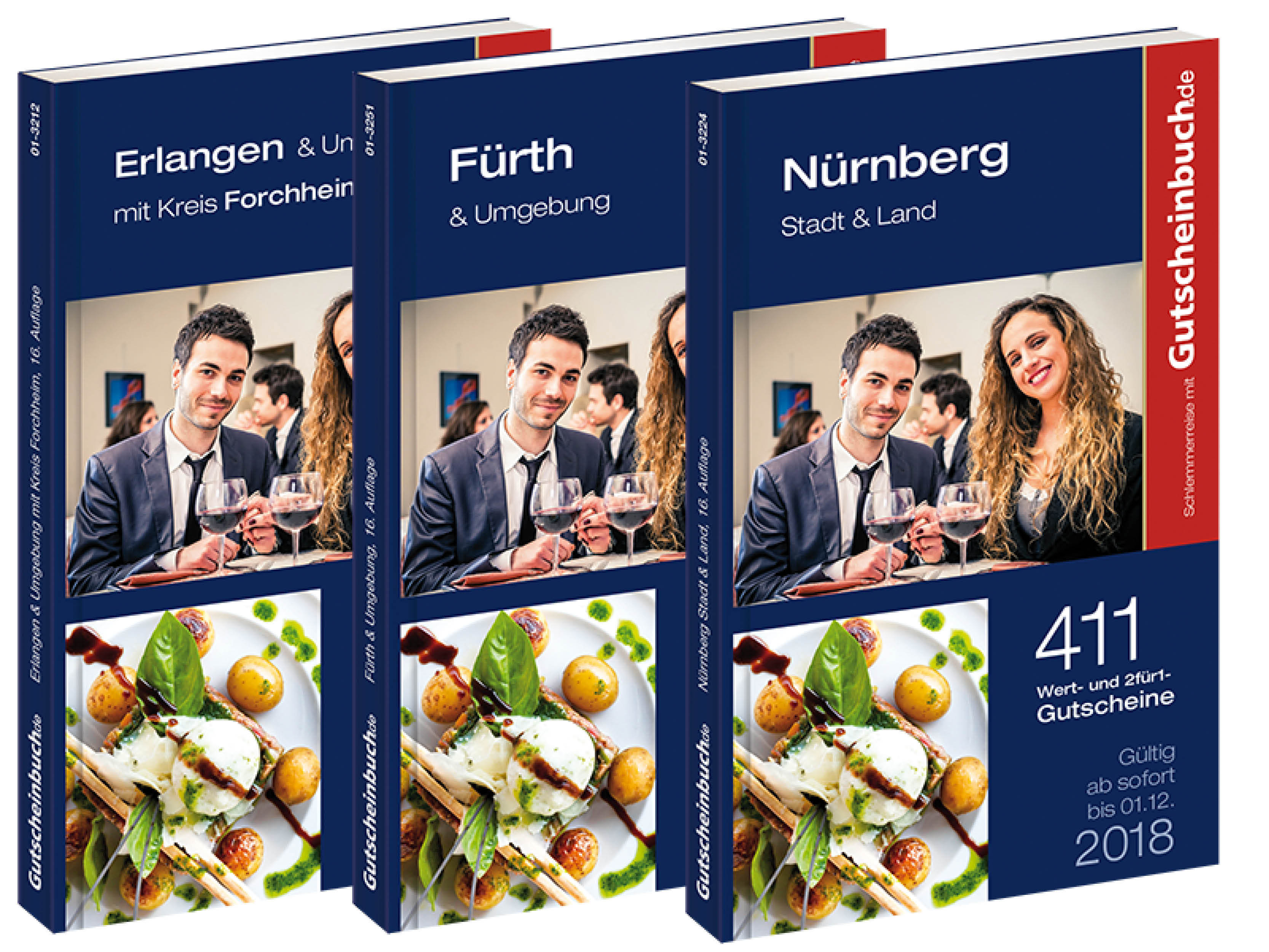 Inspiration zum Ausgehen in der Region: Die neuen Gutscheinbücher sind da!