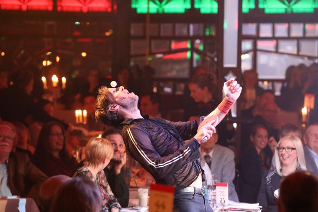 Die Gäste von MarktSpiegel & Palazzo erlebten einen temporeichen Abend voller kulinarischer und artistischer Höhepunkte. | Foto: Udo Dreier