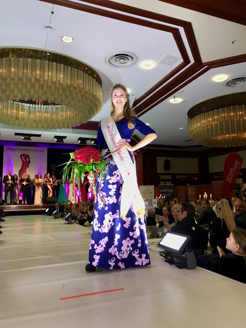 Diana Lisak aus Nürnberg ist Miss Franken Classic 2018. | Foto: Peter Maskow