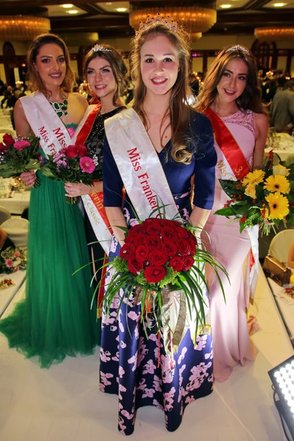 v.l.:  Miss Beauty Fationa Draga (20) , 2. Siegerin Antonia Einzinger (18), Siegerin Diana Lisak (17)  und 3. Siegerin Lisa Siegert (23). | Foto: Jürgen Friedrich