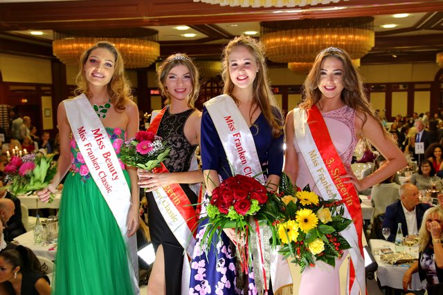 Die Siegerinnen der Miss Franken Classic 2018 Gala. | Foto: Jürgen Friedrich