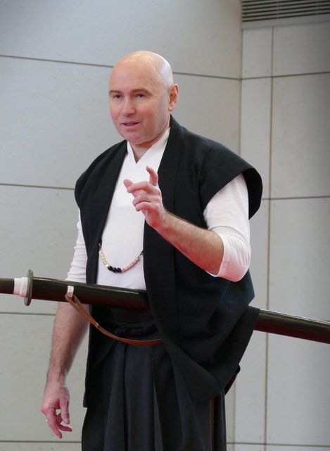 Professor Josef Linder, Iaijutsu-Lehrgang 2017