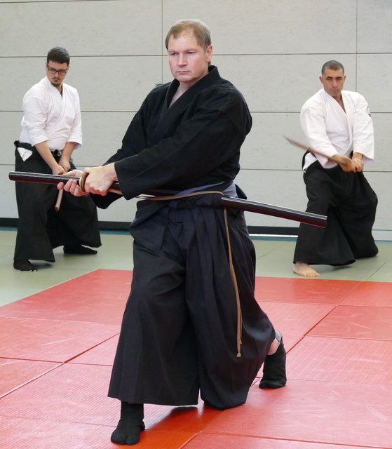 Robert Krome, Iaijutsu-Lehrgang 2017
