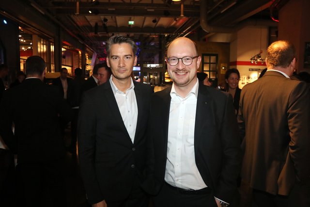 Peter Joachim (Lamborghini Nürnberg, li.) und Christian Schuster (BREMA-WERK). Foto: Marc Stingl