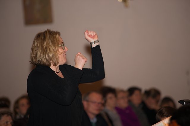 Alle Beteiligten wurden von Heike Henning dirigiert. (Foto: privat)