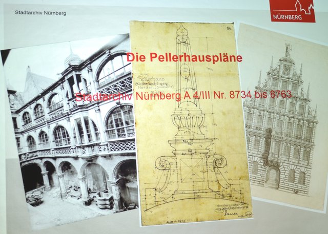 Pellerhauspläne des Stadtarchivs. | Foto: Repro Nicole Fuchsbauer