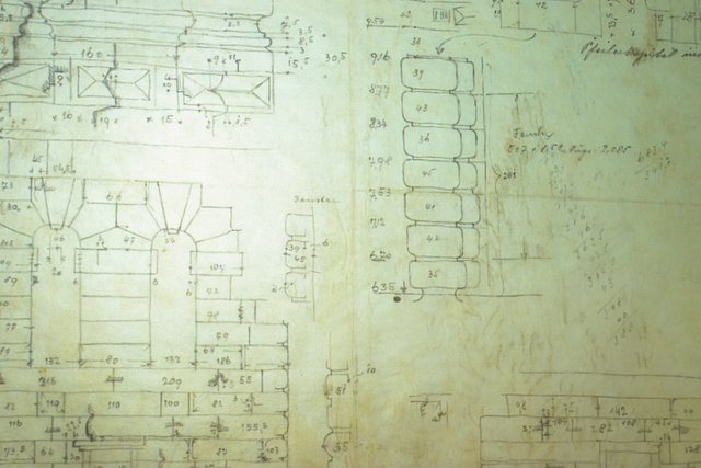 Akribisch gezeichneter Plan aus der wiedergefundenen Mappe. | Foto: Repro Nicole Fuchsbauer