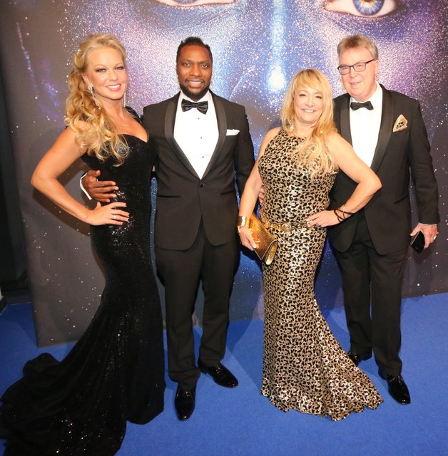 Dominic & Detlef Armbrüster mit Captain Hollywood und Gattin Shirin.