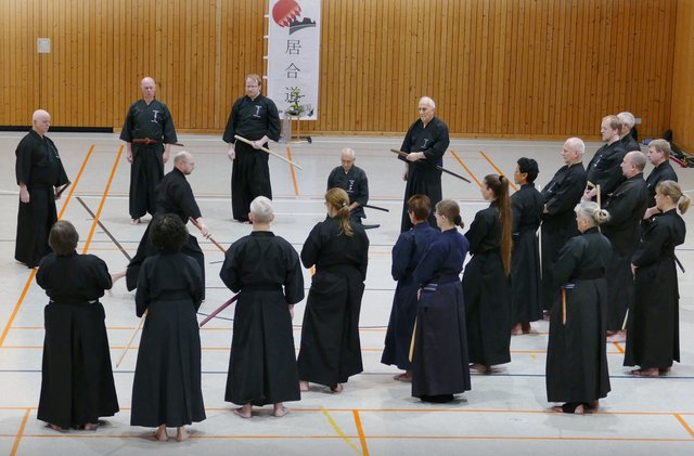 Iaido Landeslehrgang mit Wim van Mourik