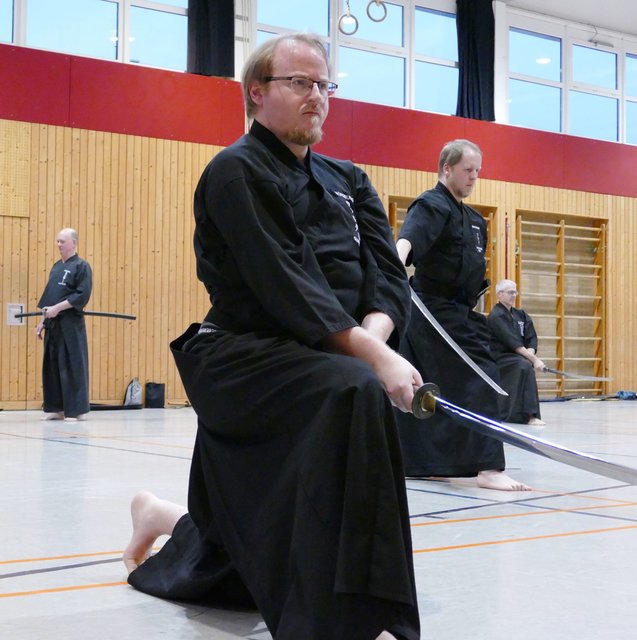 Iaido Landeslehrgang mit Wim van Mourik
