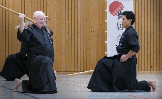 Iaido Landeslehrgang mit Wim van Mourik