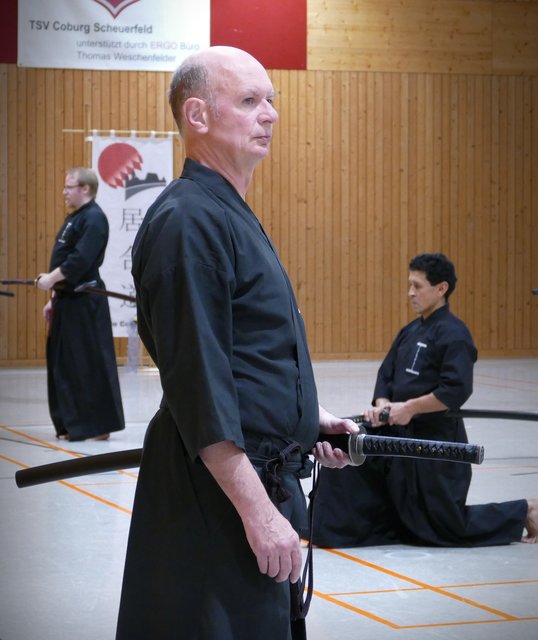 Rudi Müller, Präsident des Bayerischen Iaido Bundes