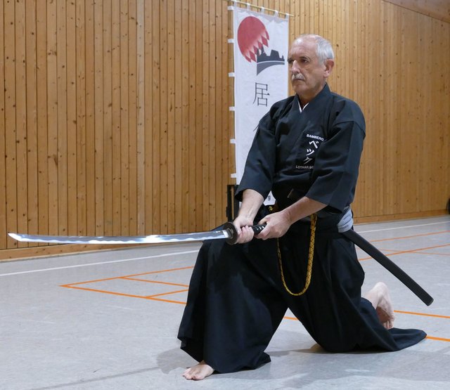 Iaido Landeslehrgang mit Wim van Mourik