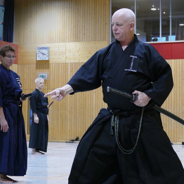 Wim van Mourik, Iaido Rokudan Renshi