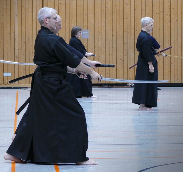 Iaido Landeslehrgang mit Wim van Mourik