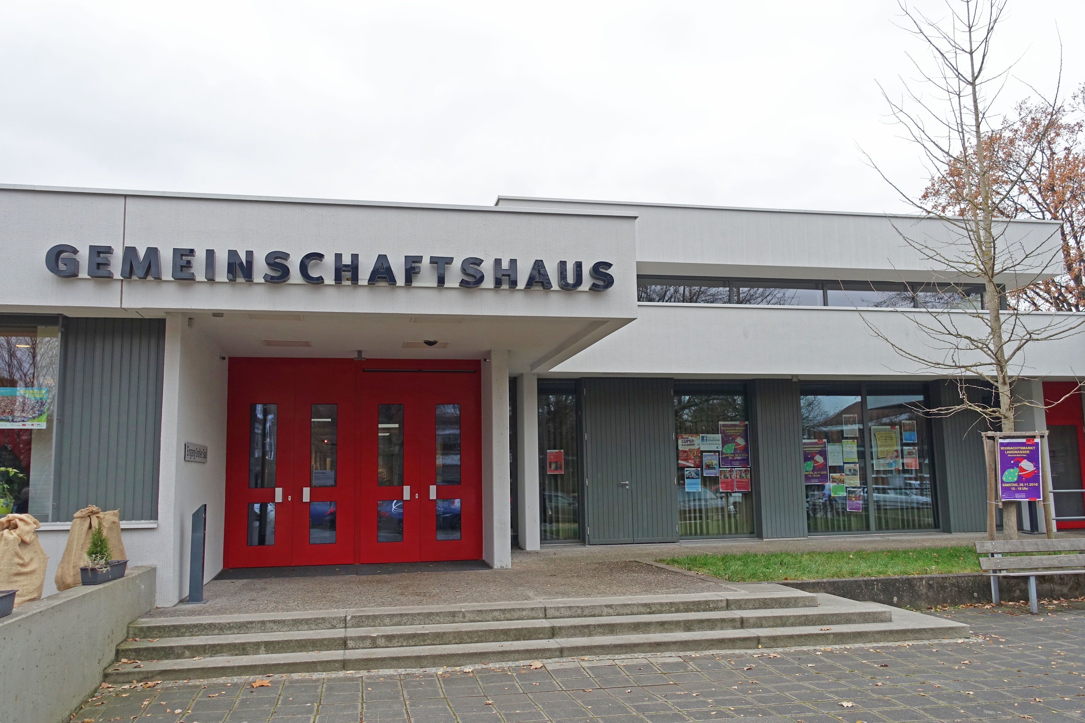 Eingangsbereich Gemeinschaftshaus Langwasser.