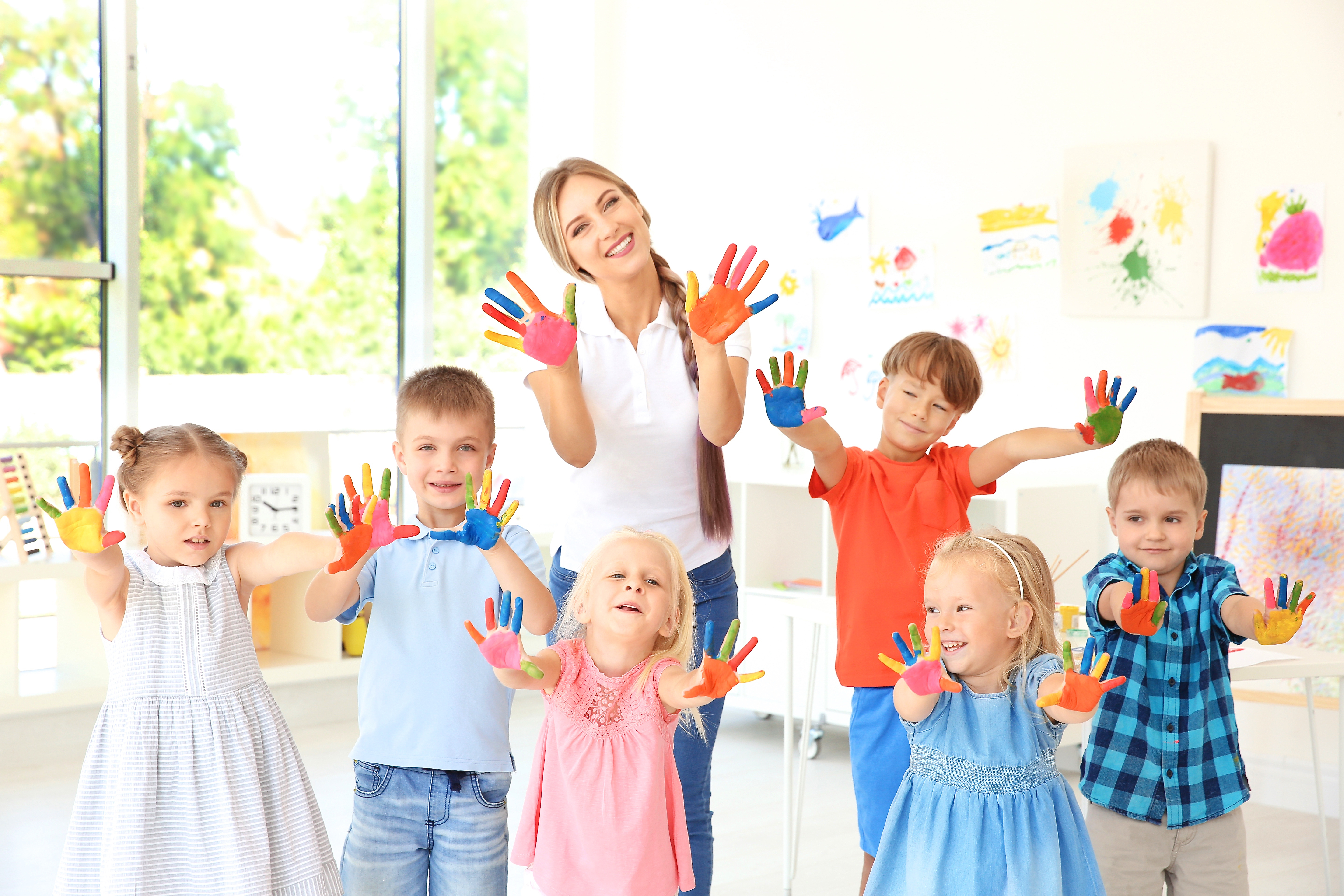 In Erlangen sind die Jüngsten gut aufgehoben – gemessen am gemeldeten und statistisch errechneten Bedarf gibt‘s für jedes Kind einen KiTa-Platz. Foto: © Africa Studio / Fotolia.com