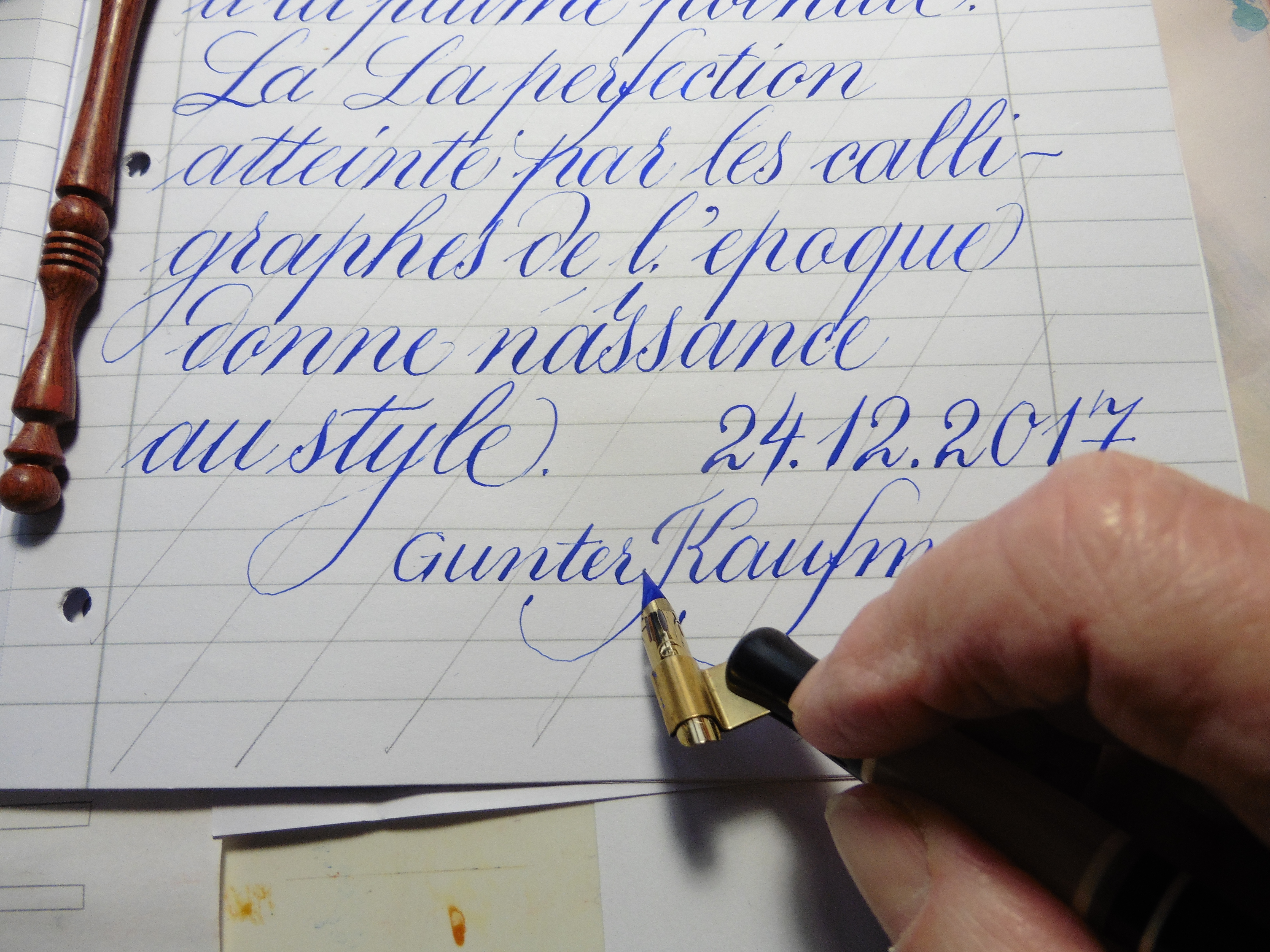 Meine Kalligraphie 2017