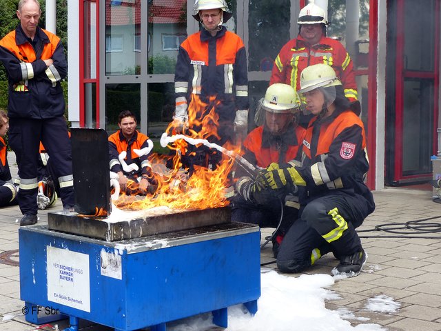 Ausbildung am Schaumtrainer