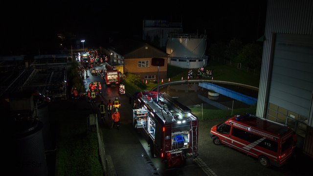 Großangelegte Übung mit allen Gemeindefeuerwehren
