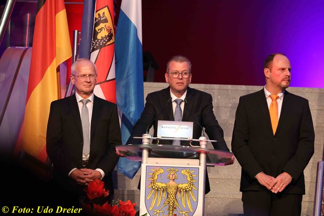 Neujahrsempfang 2018 der Stadt Nürnberg in der NürnbergMesse. | Foto: Udo Dreier