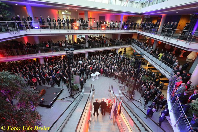 Neujahrsempfang 2018 der Stadt Nürnberg in der NürnbergMesse. | Foto: Udo Dreier