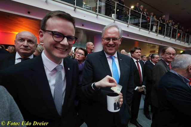 Neujahrsempfang 2018 der Stadt Nürnberg in der NürnbergMesse. | Foto: Udo Dreier