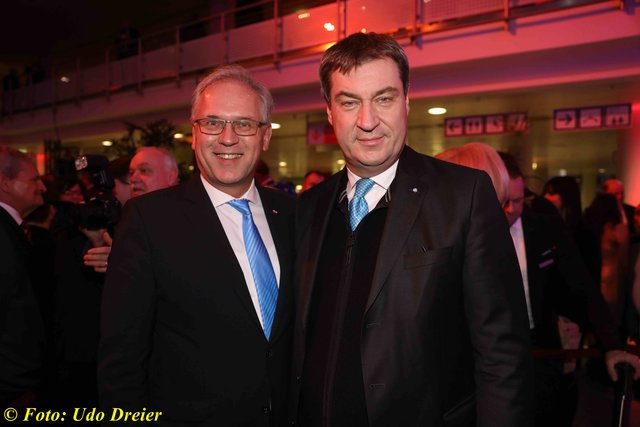 Neujahrsempfang 2018 der Stadt Nürnberg in der NürnbergMesse. | Foto: Udo Dreier