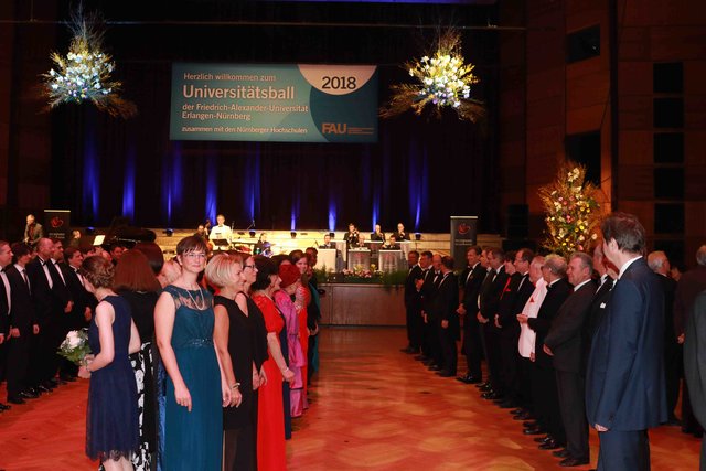 Foto: Udo Dreier - 21.01.2018 - Metropolregion Nürnberg - Nürnberg - Meistersingerhalle - Universitätsball der FAU und der Nürnberger Hochschulen  | Foto: John R. Braun / Udo Dreier