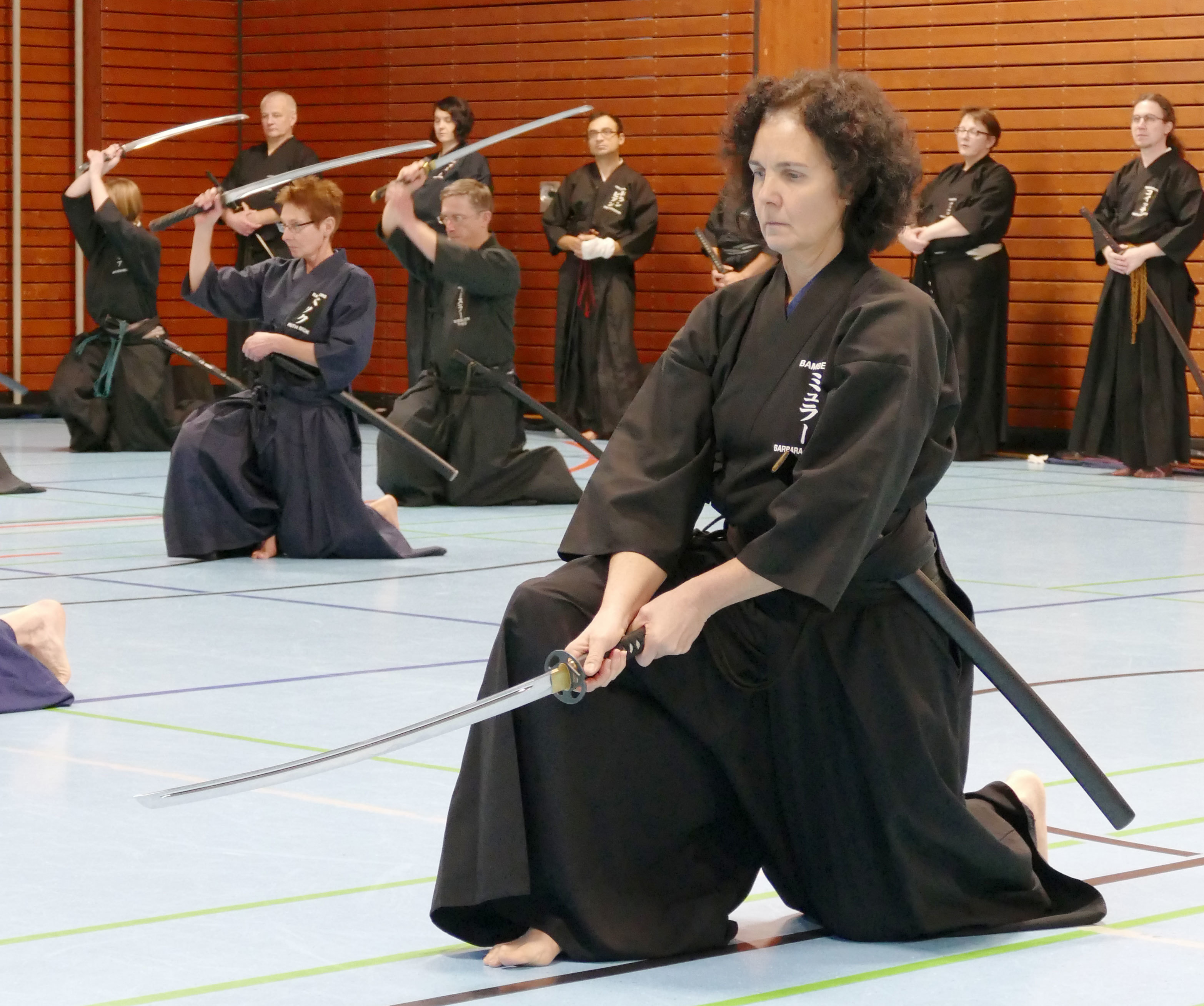 Japanische Schwertkunst Iaido - Oshogatsu-Lehrgang 2018 in Bamberg