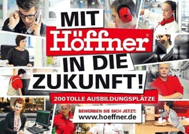 Aktuell werden bundesweit 12 attraktive Ausbildungsberufe angeboten.