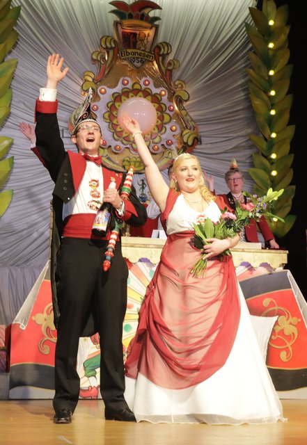 Prinzenpaar Angelika I. und Daniel I. | Foto: Udo Dreier