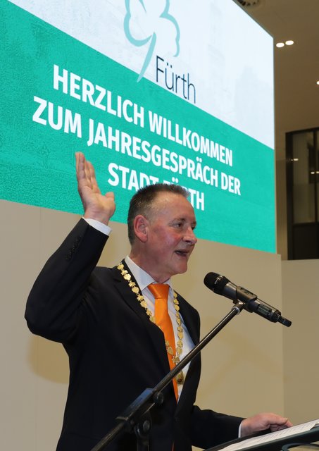Jahresgespräch 2018 der Stadt Fürth. | Foto: Udo Dreier