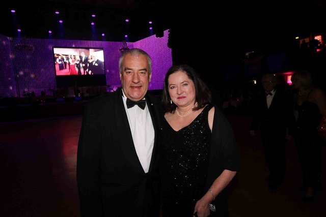 Kultusminister Dr. Ludwig Spaenle mit Ehefrau Miriam.