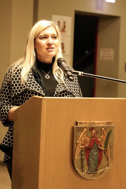 Staatsministerin Melanie Huml in Heiligenstadt. | Foto: Nicole Fuchsbauer