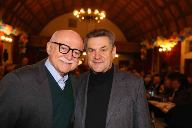 Gerd Schmelzer und Kilian Sendner (v.l.). | Foto: Udo Dreier