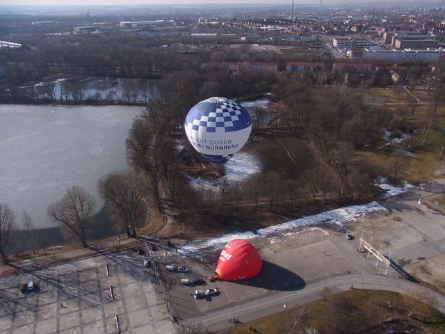 Der Airport Ballon hat seine ersten Fahrten im Jahr 2018 erfolgreich absolviert. | Foto: Joga