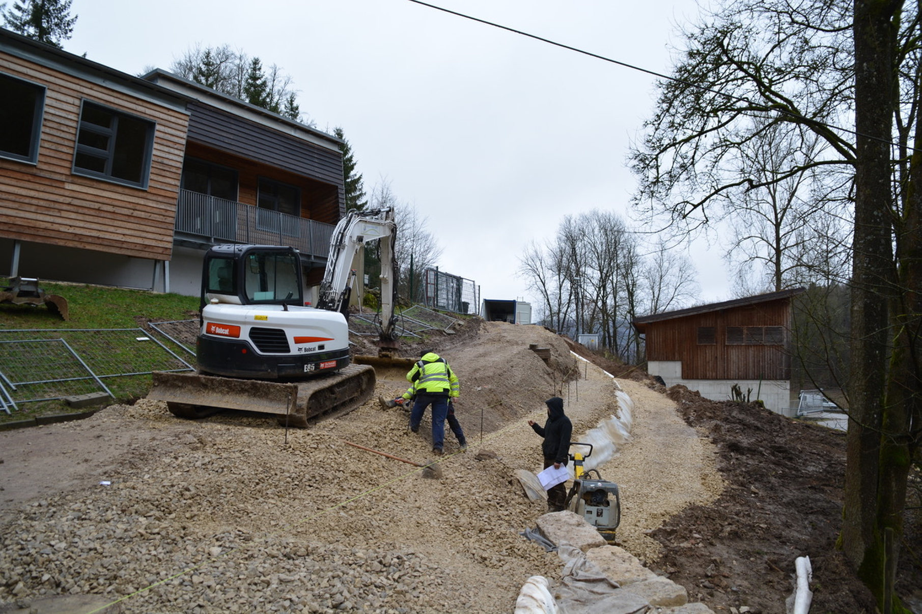 Der Weg wird komplett neu angelegt.
