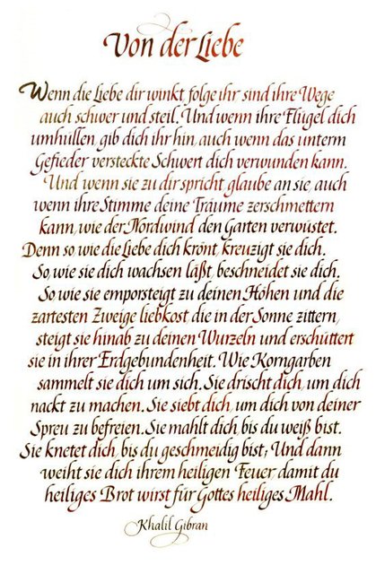 Von der Liebe | Foto: Matthias Gröschke
