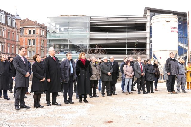Richtfest für das neue Zentrum Bayern Familie und Soziales in der Roonstraße. | Foto: Nicole Fuchsbauer
