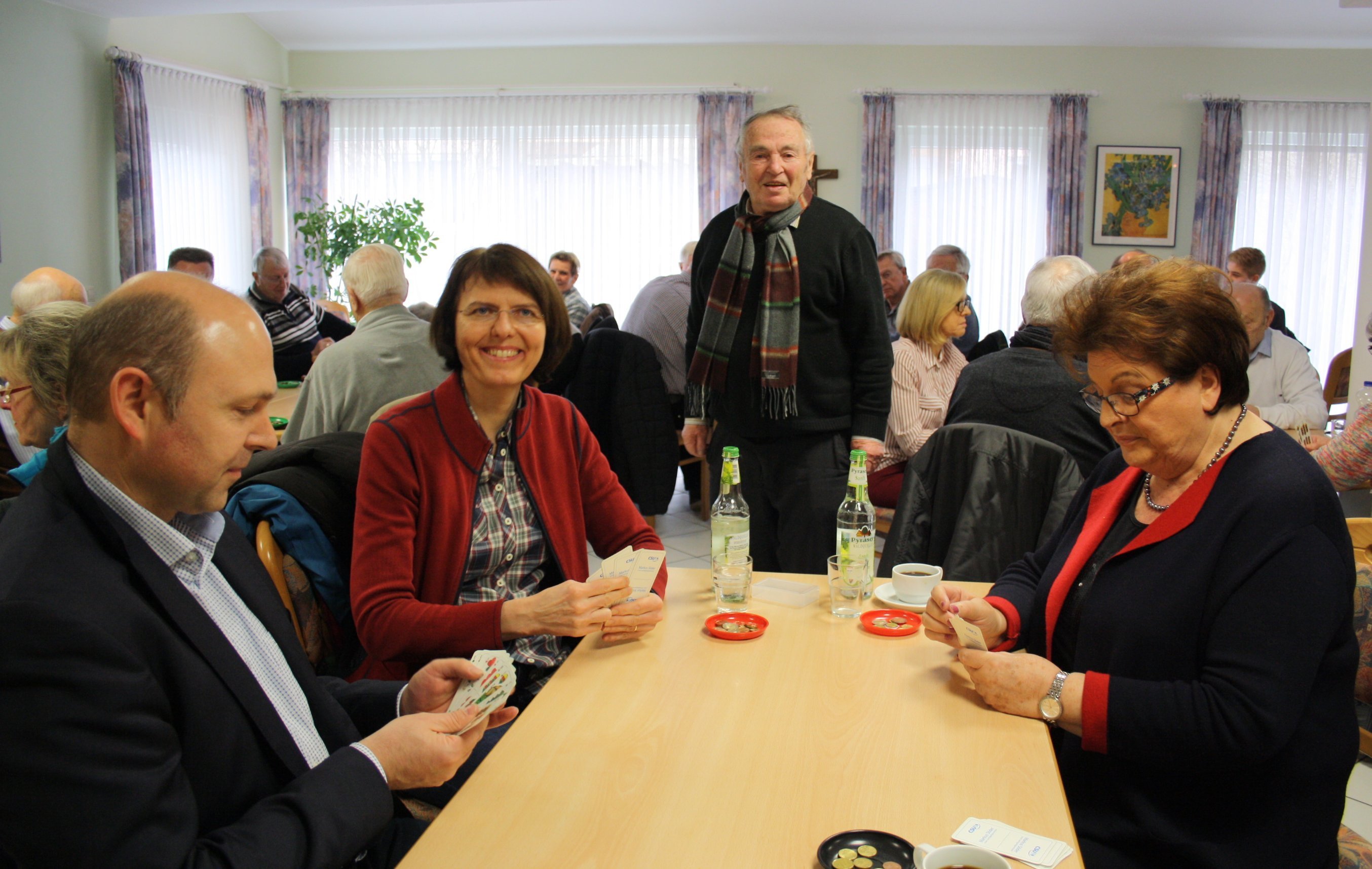 Ein Blick in unsere Kartelrunde!