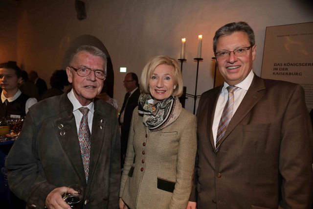 Kaiserbock 2018 im Rittersaal der Nürnberger Kaiserburg. | Foto: Udo Dreier