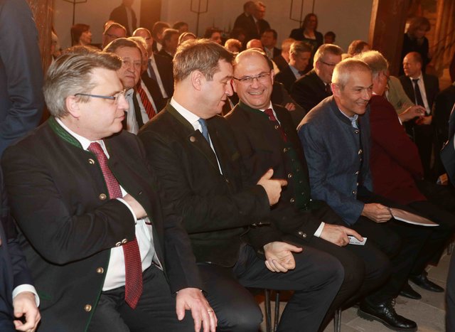 Kaiserbock 2018 im Rittersaal der Nürnberger Kaiserburg. | Foto: Udo Dreier